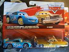 CARS - TEX DINOCO & BLING BLING LIGHTNING McQUEEN - Mattel Disney Pixar