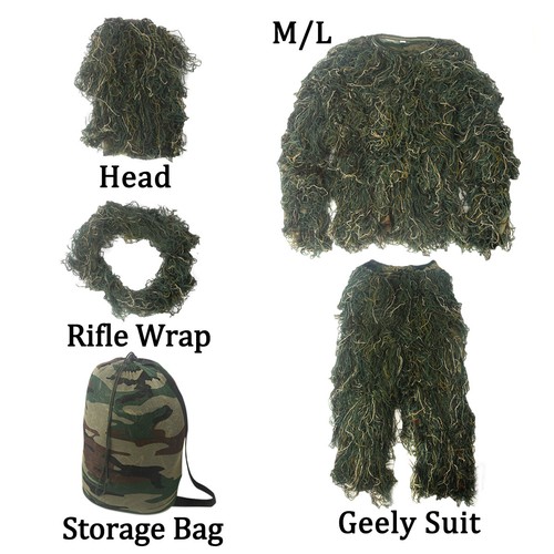 Camouflage ghillie suit - camouflage,