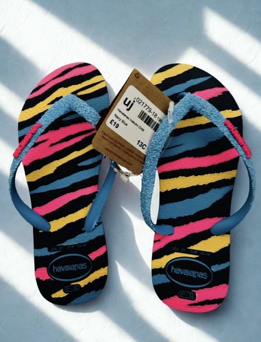 Bnwt girls sparkly - girls, flipflops