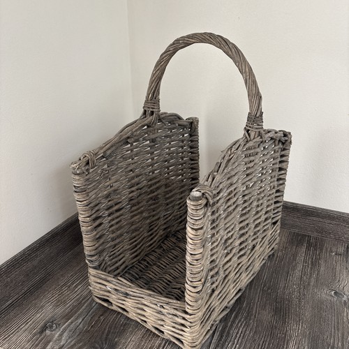 Open ended log wicker - log, basket