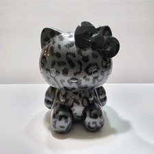 Black Cheetah Print HELLO KITTY Brush Holder SEPHORA Japan 2012 Sanrio
