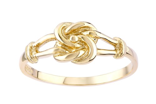 9ct yellow gold knot - 9ct,