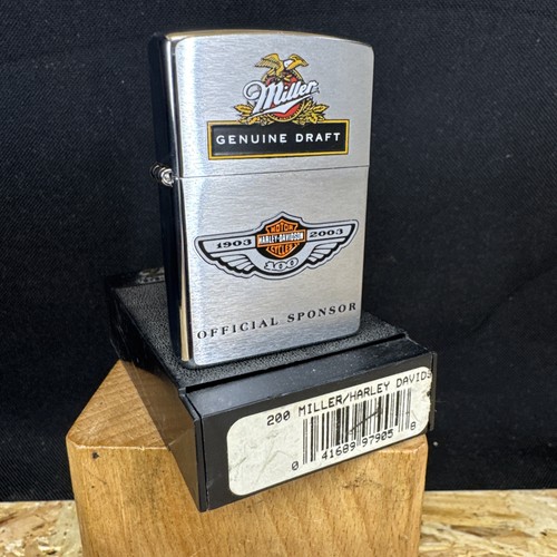 Rare 2002 zippo lighter harley - lighter,
