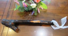 Handcrafted Hammerhead Irish Blackthorn Shillelagh Stick aprox. 42cm