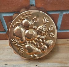 Vintage Copper Jelly Mould