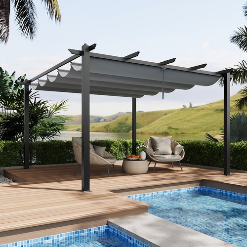 Metal pergola gazebo - metal,