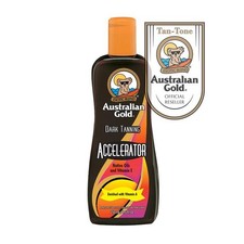 Australian Gold Dark Tanning Accelerator 250ml Sunbed Cream Lotion 