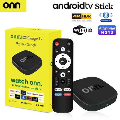 Onn android smart tv - android, box