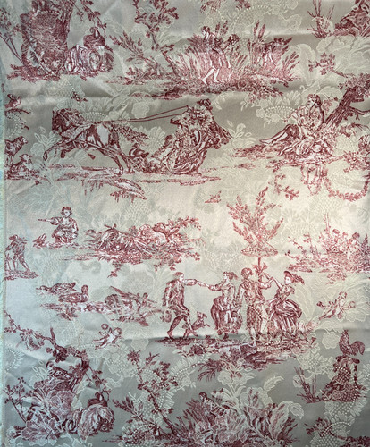 Fabric rare upholstery red - -rare,