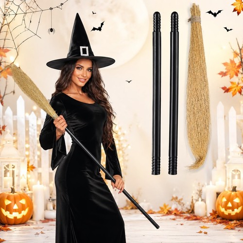 Witches prop broom - witches,