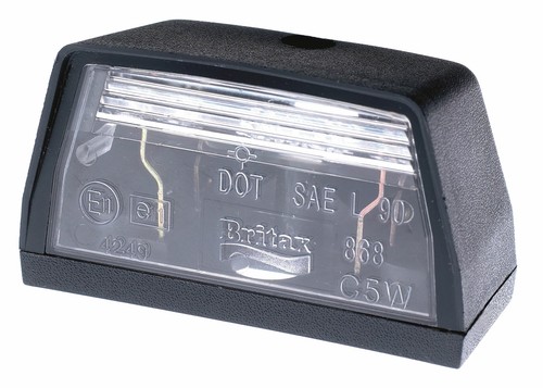 Britax 868 number plate - britax, 868.00.lb