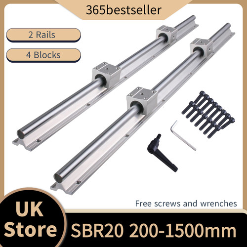Shaft sbr20 200 1500mm - shaft, 200-1500mm