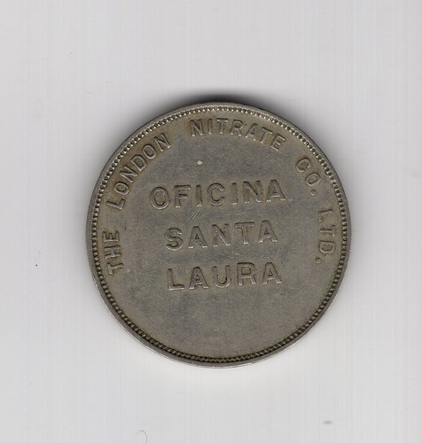 Chile trade token saltpeter - chile,