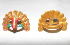 14120V, 2x crown, tiara, head