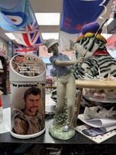 1985 Nao By Lladro Golfing Lady Figure Figurine