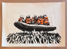 Banksy Migrant Boat