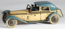 Rare WELLS tinplate toy car