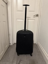 Tripp Hard Shell Suitcase Cabin Size Black 4 Wheel TSA Lock Travel Luggage