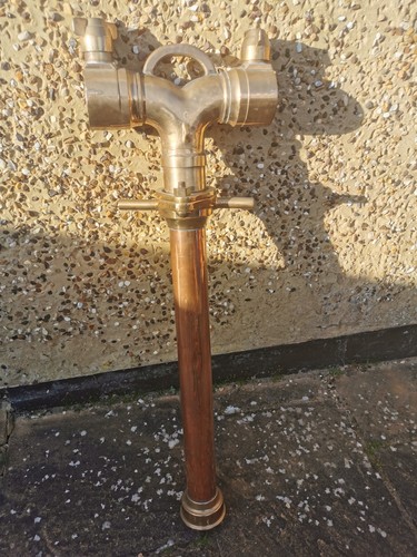 Fire service double brass - fire,