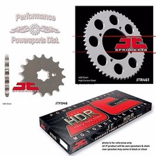  NEW JT SPROCKET & JT HDR CHAIN KIT KAWASAKI KX100 2000-21 14/50 428 Conversion