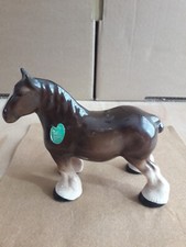 Vintage Melba Ware Brown Shire Horse