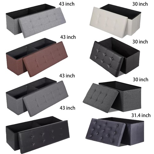 Storage ottoman bench - storage,