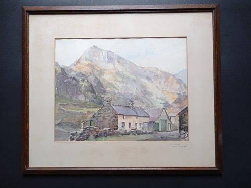 Old original watercolour - original,