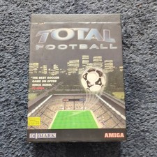 Vintage Total Football - Domark - Commodore Amiga 1200 -boxed