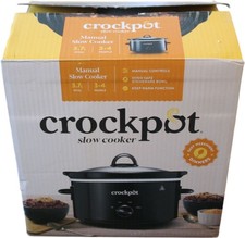 Crockpot Manual Slow Cooker