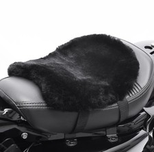 Motorcycle Cushion Seat Pad Sheepskin Tourtecs, 32 x 27 cm