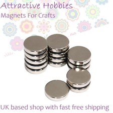 Small & Very Strong Magnet Discs 2-10 mm Neodymium Magnets For Crafts Fridge  