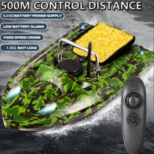 Fishing Bait Boat 500m Remote Control Bait Boat DualMotor Fish Finder