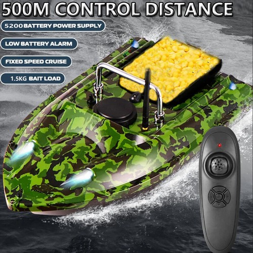 Fishing bait boat 500m remote - boat,