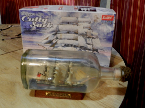 Cutty sark ship bottle - cutty,