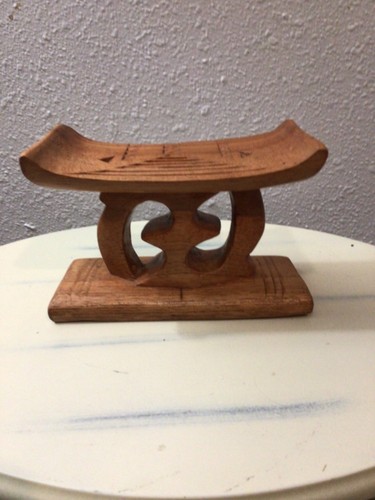 Ashanti african carved wood - african,