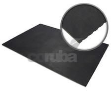 EasiSweep 6ft x 4ft x 12mm Thk Stable Mats - Solid Rubber - Easy To Sweep