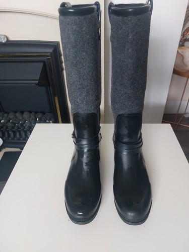 Womens black grey korynne ugg - black/grey,