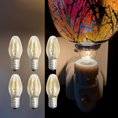 Pack wax burner bulbs - 6,