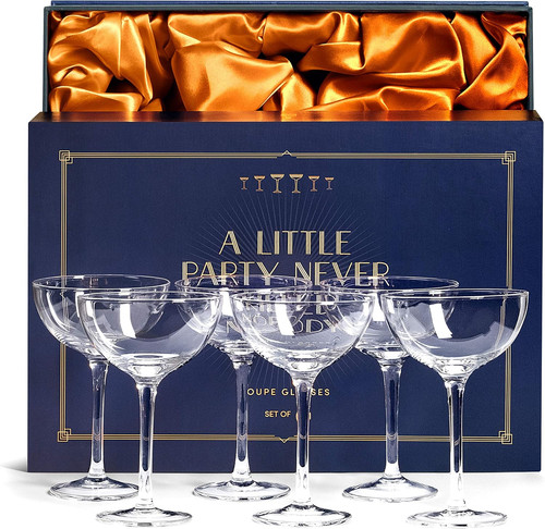 Set vintage crystal - of,