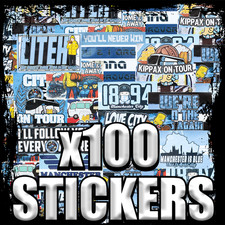 100x Manchester City Stickers