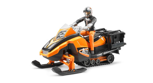 Bruder snowmobil with - snowmobil,