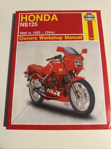 Honda ns125f ns125r - &, 1986