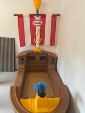 Little tikes pirate ship bed