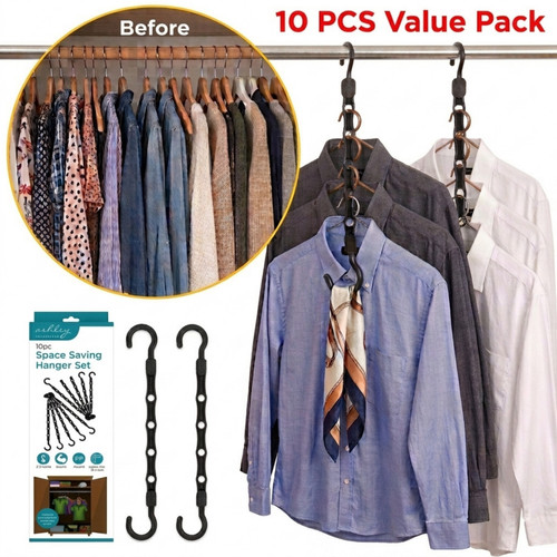 10x closet space saver hangers - space,