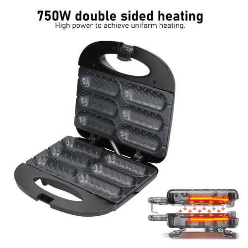 750w double sided heating hot - double-sided,