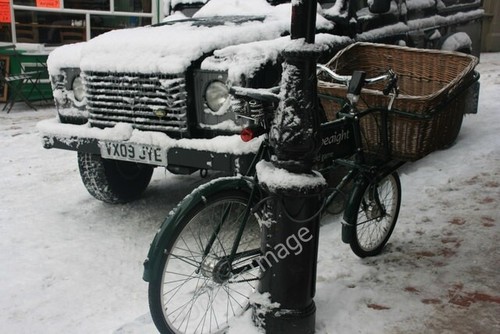 Photo 6x4 butcher bicycle - photo, a