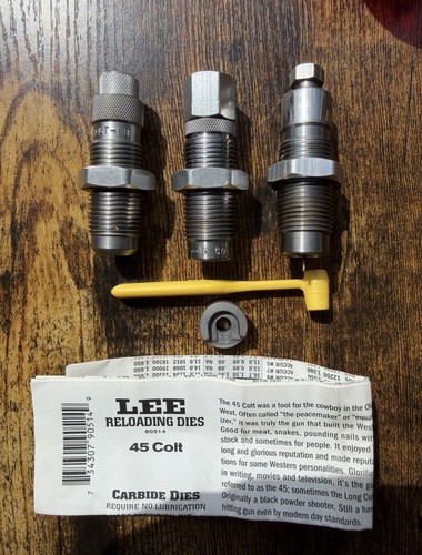 Lee colt reloading tools - 45,