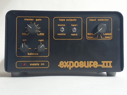 Exposure iii pre amplifier - pre,