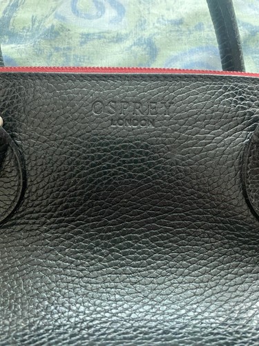 Osprey handbag black - and, red