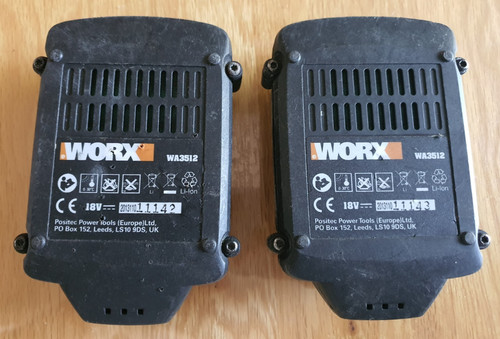Worx 18v wa3512 ion - wa3512, battery